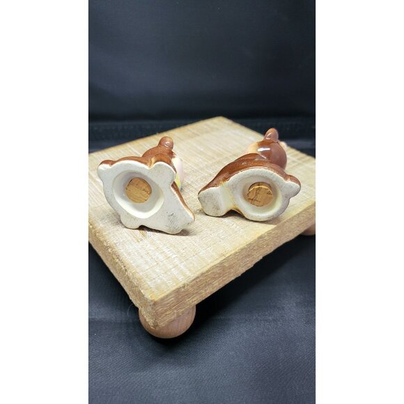 Vintage Anthropomorphic Japanese Salt and Pepper Shakers - Picture 6 of 7